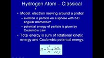 Hydrogen atom - classical