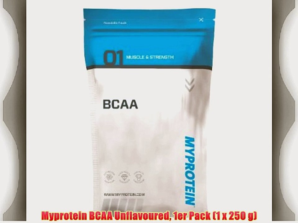 Myprotein BCAA Unflavoured 1er Pack (1 x 250 g)