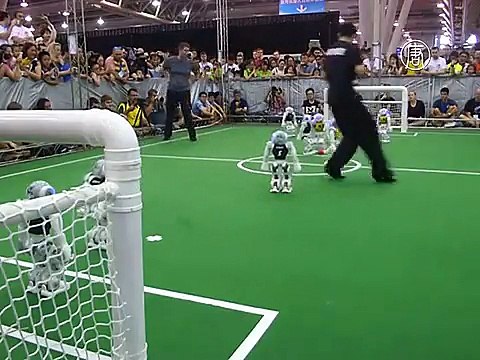 Роботы-футболисты из Австралии выиграли Кубок мира