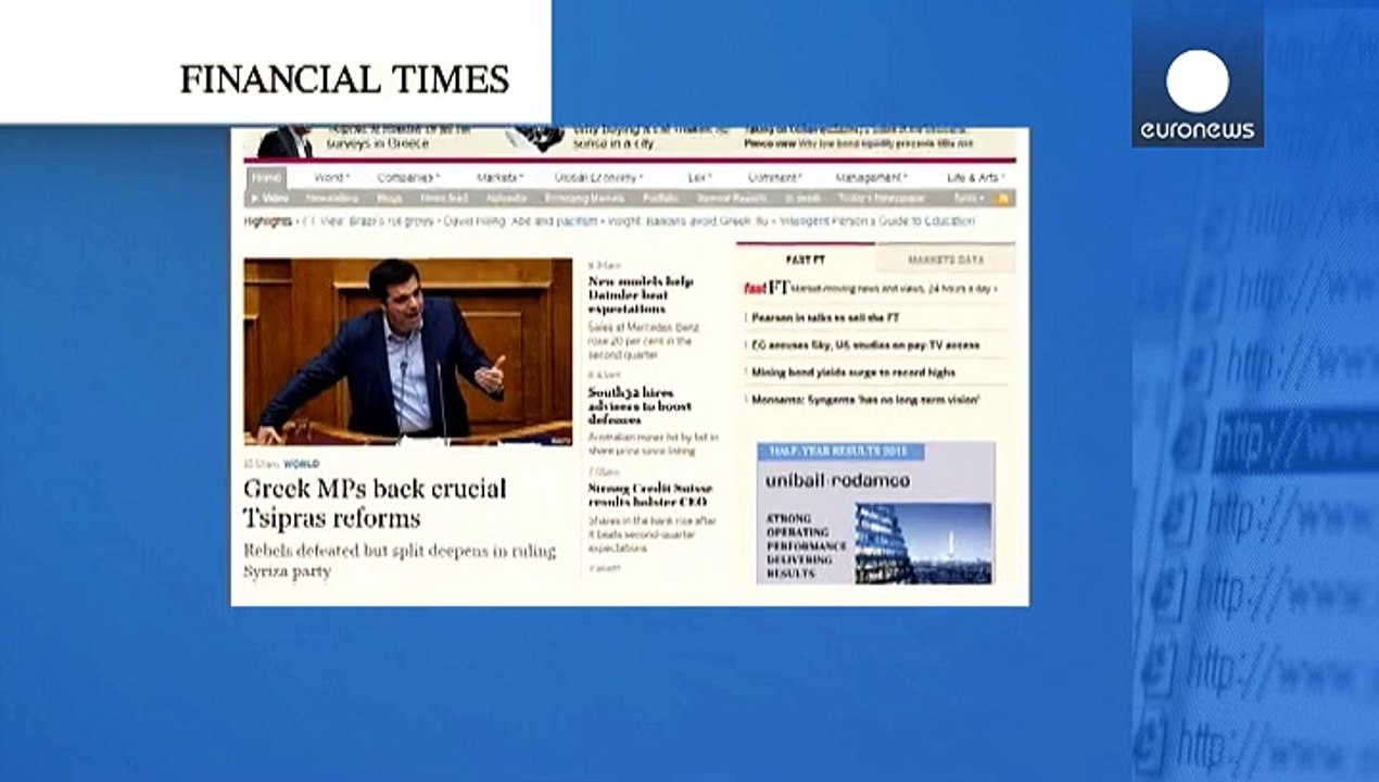 Verkauf der 'Financial Times' im Gespräch