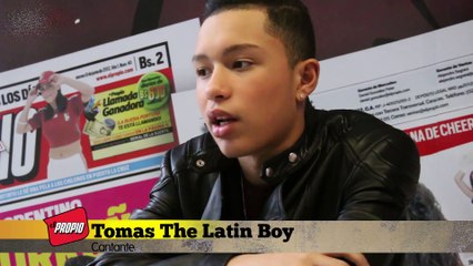 Tomas The Latin Boy: "Aquí en Venezuela es dónde tengo la más grande fanaticada"