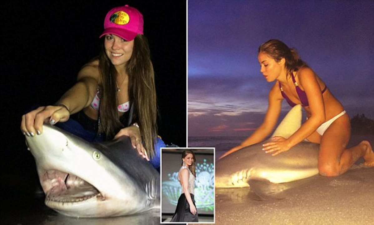 Beautiful Miss Maine Under Fire for Shark Tagging Pics