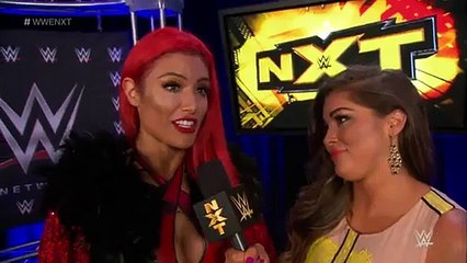 Eva Marie Backstage Segment
