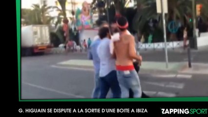 Gonzalo Higuain prêt à se battre à la sortie d'une boite de nuit à Ibiza !