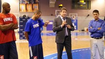 L’INSEP inaugure deux salles en l’honneur de Tony Parker et Boris Diaw