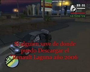 Renault Laguna Tuning GTA San Andreas