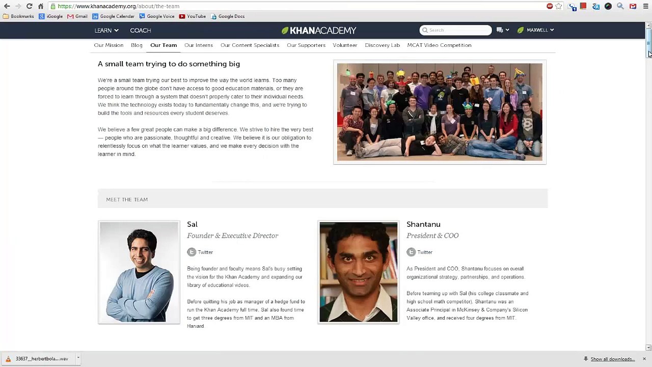 Khan Academy & Internet Education