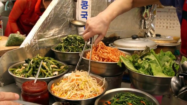 Korean Street Food Gwangjang Market