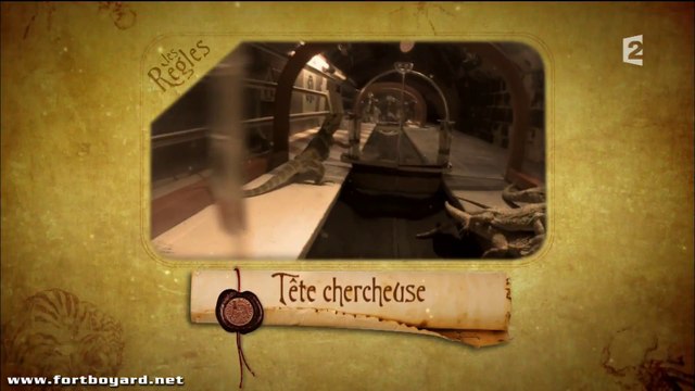 Fort Boyard 2015 : règle du jeu de l'épreuve de la Tête chercheuse (nouvelle version)
