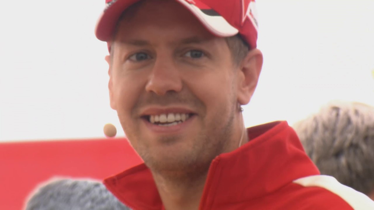 Vettel at Ferrari Racing Days