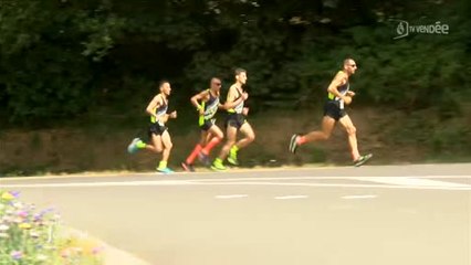 Sport : Départ du Tour de France en Courant aux Epesses