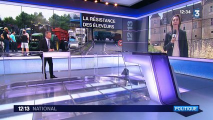 Crise des éleveurs : François Hollande et Manuel Valls mobilisés
