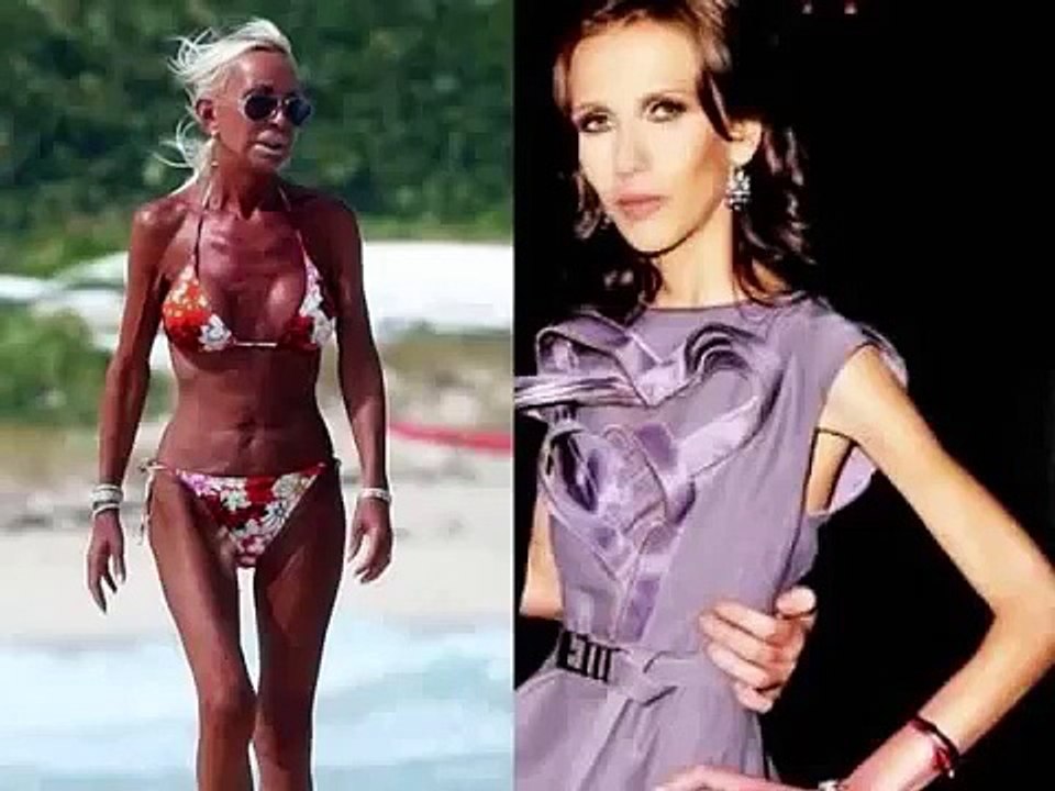 Donatella & Allegra Versace ; Sad " House of Versace "