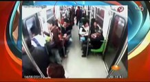 Detienen Rateros en el Metro de la Ciudad de México Robaban con Violencia