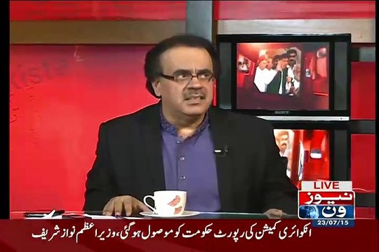 What Nawaz Sharif Said to Qaim Ali Shah when he Congratulated him on JC Result ?? Dr. Shahid Masood Telling