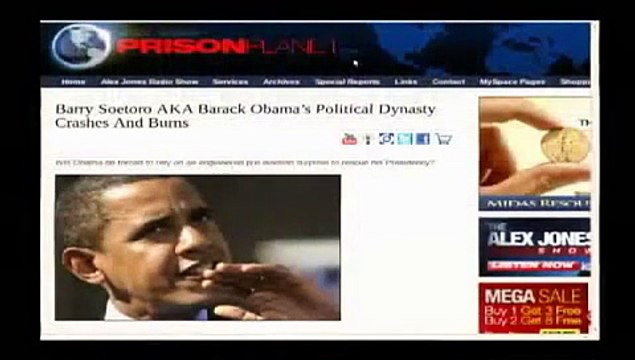 Gerald Celente On Alex Jones - Double Dip Depression Will Lead Us Into War 1 of 4