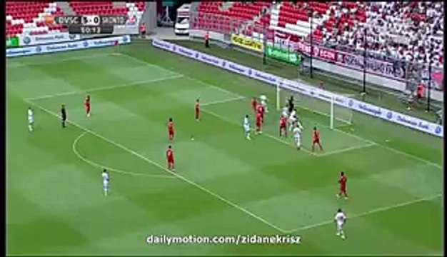 6-0 Dusan Brković Goal - Debrecen v. Skonto Riga - Europa League 2nd Round 23.07.2015