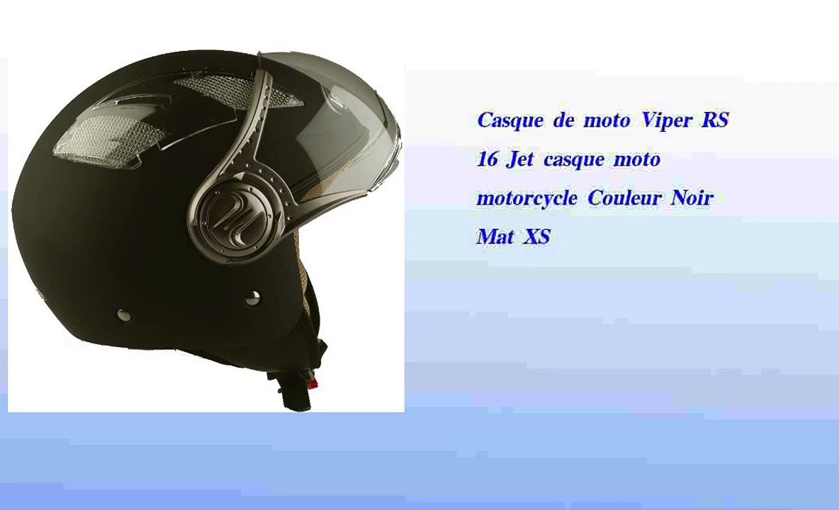 Casque de moto Viper RS 16 Jet casque moto motorcycle