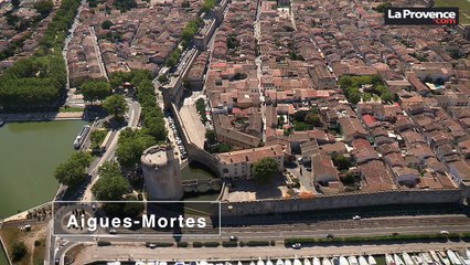 La Camargue vue du ciel