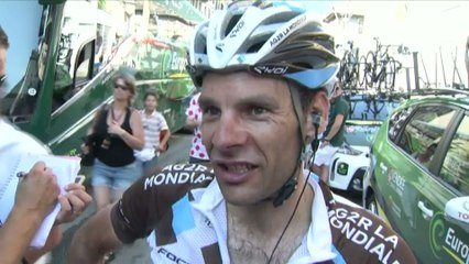 Cyclisme - Tour de France - 18 étape : Péraud «Romain est allé la chercher comme un grand champion»