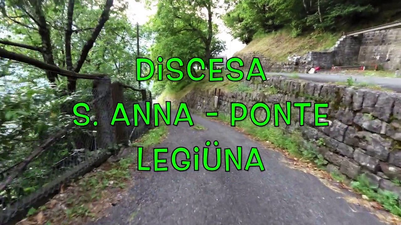 Discesa in mountain bike da St. Anna (Val Pontirone)-Legiuna