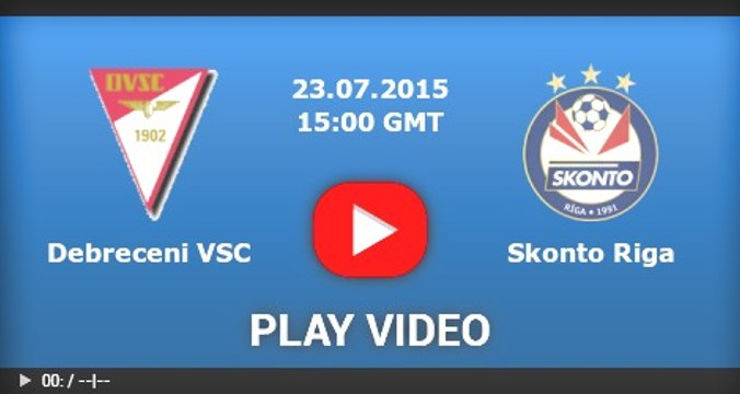 All Goals and Highlights | Debreceni VSC 9-2 Skonto Riga - Europa League 2nd Round 23.07.2015