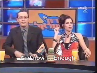 Funny Israeli TV psychologist - Varda Raziel Jacont