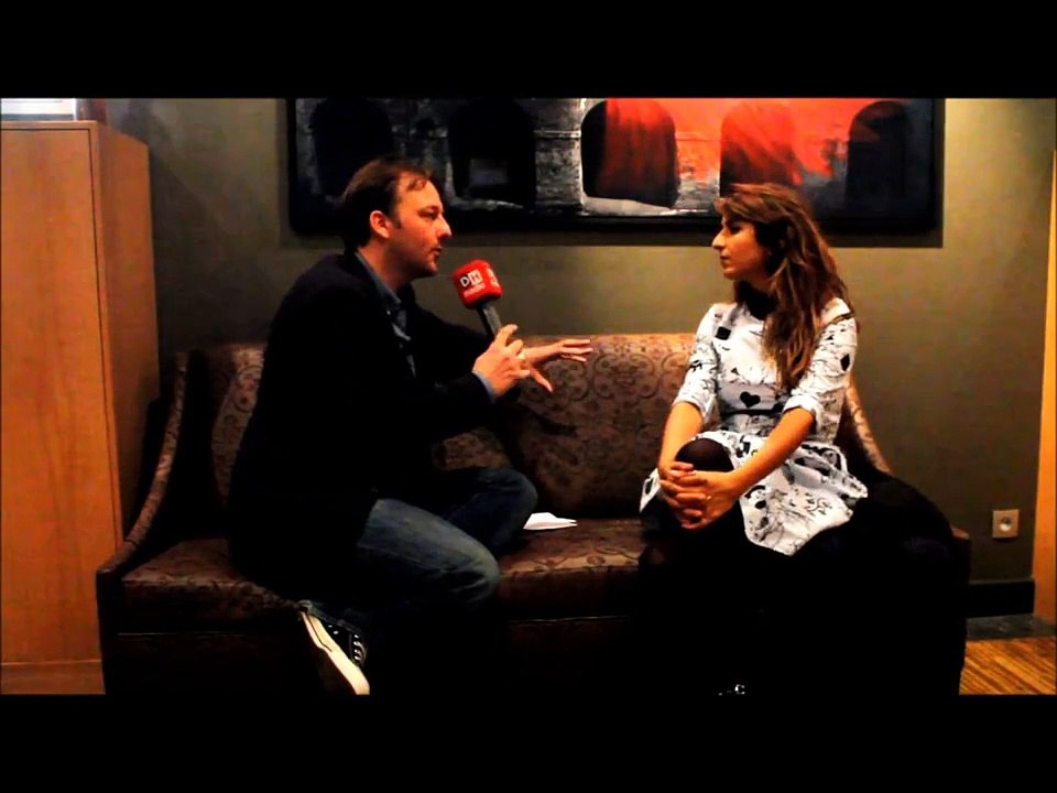 ITW-Video de Geraldine Nakache par Guy Vermeersch dans INOBB