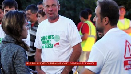 Les éleveurs s'attaquent à une société de découpe de viande