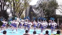 4／9　上智大学応援団チアリーディング部ＥＡＧＬＥＳ　新歓メンスト演技
