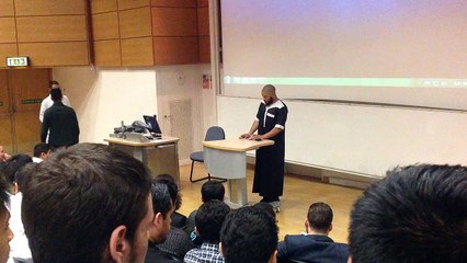 Shakeel Romero (Spoken Poet) at King's College London Charity Week Auction/Dinner 2013
