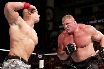 WWE Summer Slam 2014 Brock Lesnar vs John Cena