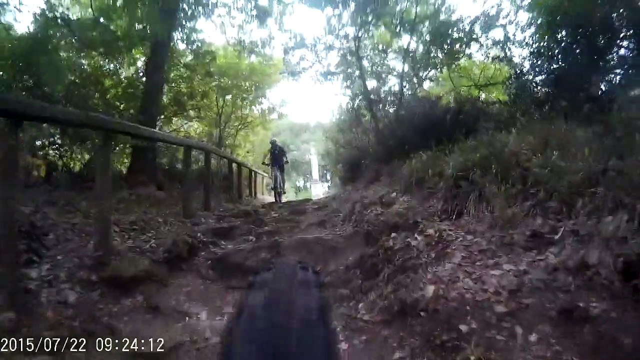 descente de la grotte