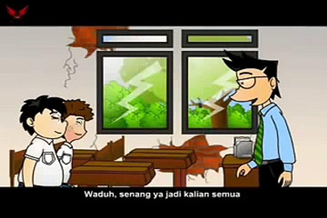 KARTUN LOKAL BAHASA NGAPAK / LOGAT BANYUMASAN (CILACAP) - ANTONIM