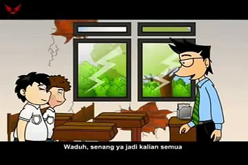 KARTUN LOKAL BAHASA NGAPAK / LOGAT BANYUMASAN (CILACAP) - ANTONIM