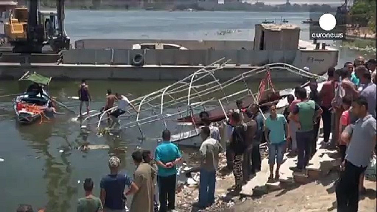 Ferry and cargo vessel in fatal collision on the River Nile