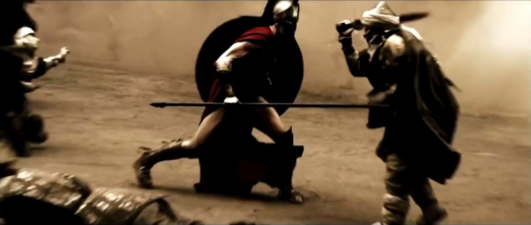300 - Best Fight Scene, partially slow motion [HD - 1080p]