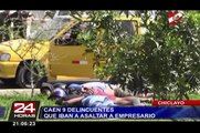 Detienen a delincuentes que iban a asaltar a empresario en Chiclayo