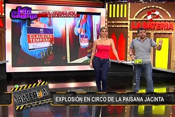 SJL: explosión en circo de la Paisana Jacinta deja siete heridos