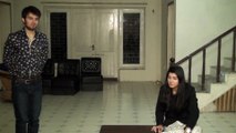 Shy Indian Guy and Confident Pakistani Girl REHEARSAL for Bollywood film 