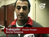 1º Hospital Posadas | Crisis Gripe A | Los trabajadores denuncian las mentiras del gobierno