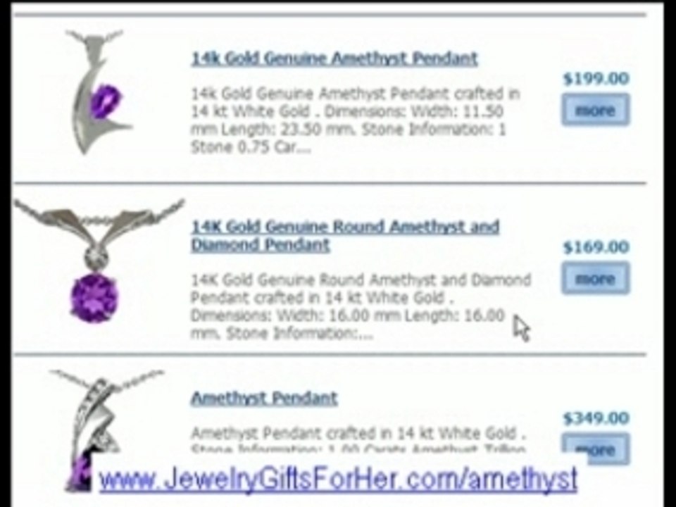 Tantalizing Amethyst Pendants