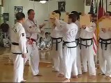Tae Kwon-Do Board Beak by Hand During Black Belt Testing