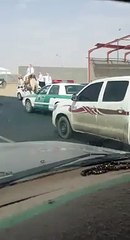 بالفيديو ال فهاد ينطلق من نجران إلى الرياض على بعيره " فنجال "