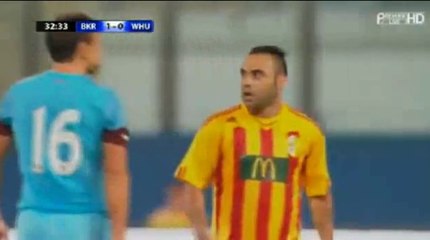 Miccoli vs Mark Noble - Birkirkara v. West Ham - Europa League 2015