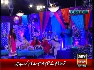 Live Morning Show Aijaz Aslam Gabbar Singh ka Dialogue Bolte Huwe