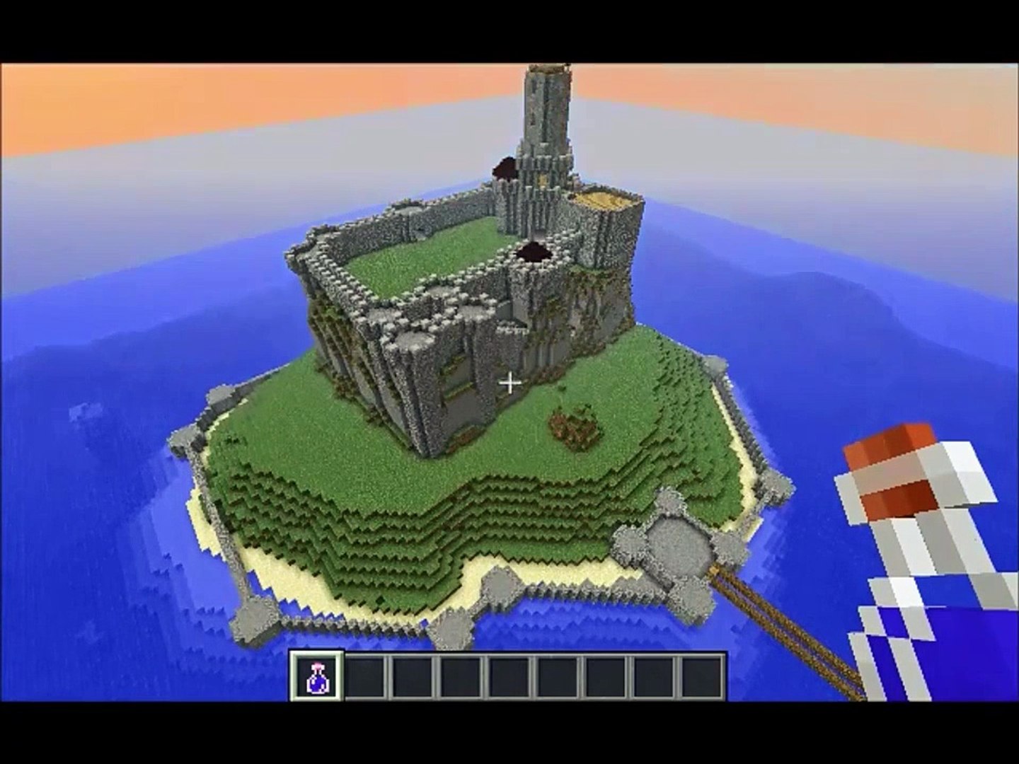 Minecraft 1 6 2 Chateau Fort Avec Village Medieval Fortifier Video Dailymotion