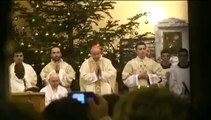 Cardinal Christoph Schonborn celebrates New Year's Eve Mass at St. James Church in Medjugorje