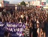 Kadıköy'de tencere tavalı savaş karşıtı eylem
