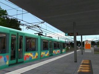 U-Bahn Frankfurt: U1 Heddernheim - Ginnheim in Trainz 2010